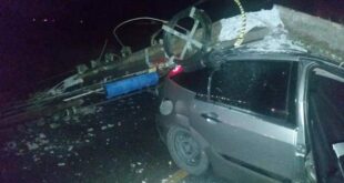 Embriagado, motorista bate carro, foge e abandona filhos de 2 e 5 anos