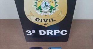 Polícia Civil recupera 6 celulares em menos de uma semana em Rio Branco