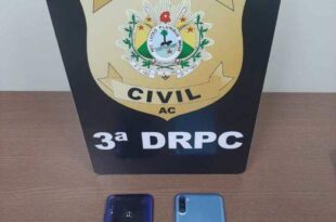 Polícia Civil recupera 6 celulares em menos de uma semana em Rio Branco