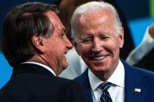 Biden disse a Bolsonaro que confia no sistema eleitoral do Brasil, afirma porta-voz