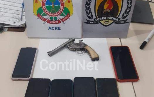 Monitorados por tornozeleira são presos em flagrante acusados de fazer arrastão em ônibus da Sobral
