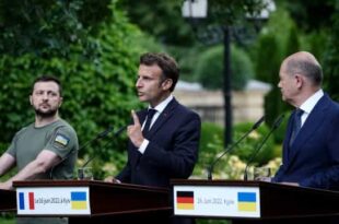 Líderes europeus visitam a Ucrânia e prometem apoio contra a Rússia