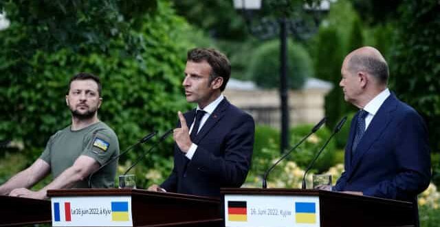 Líderes europeus visitam a Ucrânia e prometem apoio contra a Rússia