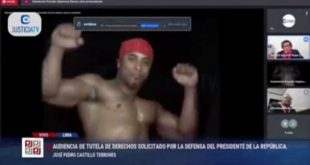 Vídeo de stripper brasileiro interrompe audiência online sobre presidente do Peru