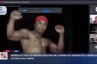 Vídeo de stripper brasileiro interrompe audiência online sobre presidente do Peru