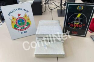 Polícia prende jovem com 7 quilos de cocaína em Rio Branco