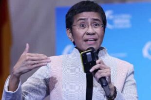 Nobel da Paz Maria Ressa diz que Filipinas mandou fechar site investigativo Rappler