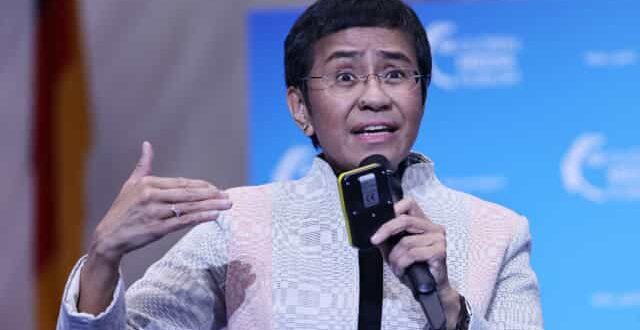 Nobel da Paz Maria Ressa diz que Filipinas mandou fechar site investigativo Rappler