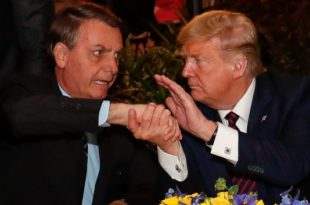 Bolsonaro diz que convidou Trump para encontro antes das eleições no Brasil