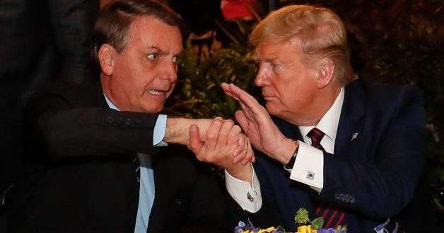 Bolsonaro diz que convidou Trump para encontro antes das eleições no Brasil