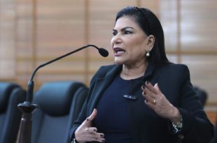 Antonia Sales critica obra da pista do aeroporto de Marechal Thaumaturgo “De péssima qualidade”