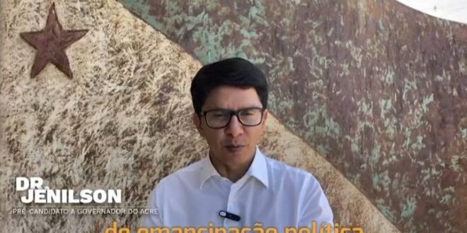 Jenilson comemora os 60 anos da elevação do Acre à categoria de Estado