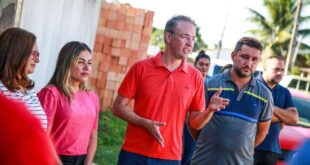 Leo de Brito visita obra da nova creche de Brasiléia construída com emenda de quase R$ 1 milhão destinada por seu mandato