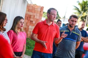 Leo de Brito visita obra da nova creche de Brasiléia construída com emenda de quase R$ 1 milhão destinada por seu mandato