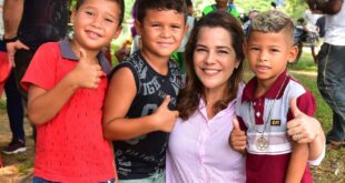 Pré-candidata ao governo, Mara Rocha afirma que em seu governo, alunos da rede estadual terão 3 refeições diárias