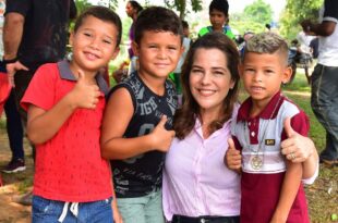Pré-candidata ao governo, Mara Rocha afirma que em seu governo, alunos da rede estadual terão 3 refeições diárias