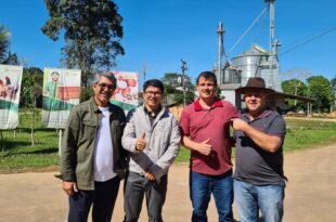 Edvaldo, Jonas e Jenilson visitam Granja Carijó e destacam importância de políticas voltadas para o apoio à geração de empregos