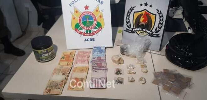 Família entra em confronto físico com polícia no AC após prisão de monitorados