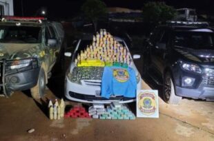 PF em ação conjunta com Gefron apreende mais de 100kg de entorpecentes