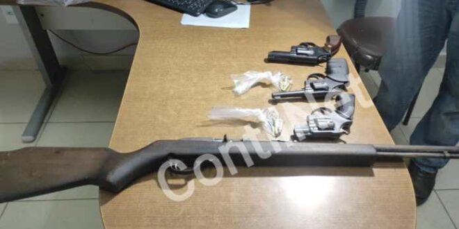 PRF prende três homens transportando quatro armas de fogo no interior do Acre