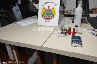 Jovem é preso transportando drogas e munições de arma de fogo em Rio Branco