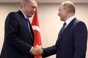 Putin chega ao Irã e agradece Erdogan por negociações com a Ucrânia sobre grãos