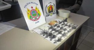 PM prende traficante que vendia droga em beco de Rio Branco