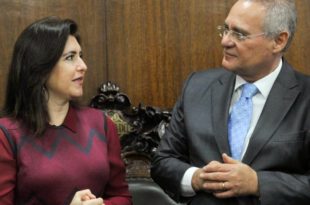 Renan Calheiros entra com ação no TSE contra convenção do MDB com Simone Tebet