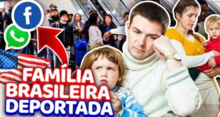 Família brasileira é deportada dos Estados Unidos por causa de grupo do WhatsApp