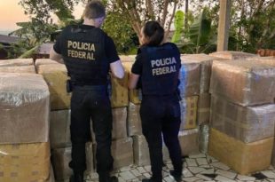 PF combate contrabando de cigarros em Rio Branco