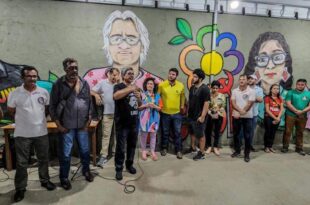 Em clima de entusiasmo PCdoB inaugura espaço que homenageia militantes históricos