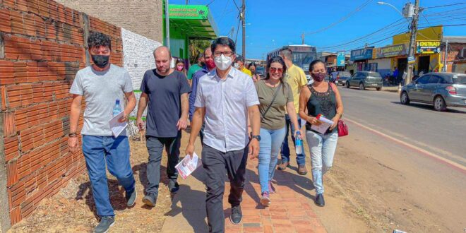 Jenilson Leite visita Regional do Calafate para construção participativa do seu Plano de Governo