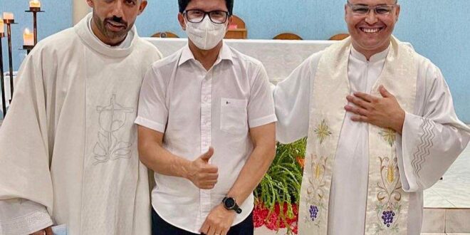 Jenilson participa da 39ª festa do Bom Jesus do Abunã