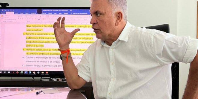Petecão anuncia Plano de Governo voltado à produção rural, infraestrutura e geração de emprego