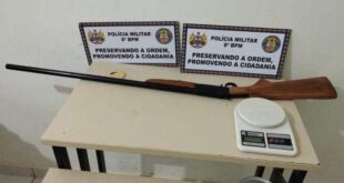 Homem é preso com espingarda calibre 16 em estrada do Acre