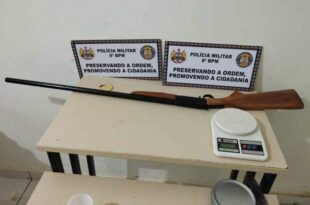Homem é preso com espingarda calibre 16 em estrada do Acre