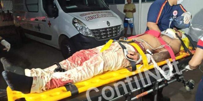 Motociclista fica em estado gravíssimo após acidente na BR-364