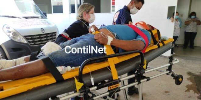 Homem sofre acidente de trânsito quando ia participar de almoço do Dia dos Pais com os filhos