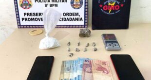 Flagrante: Polícia prende três suspeitos por tráfico de drogas no Acre