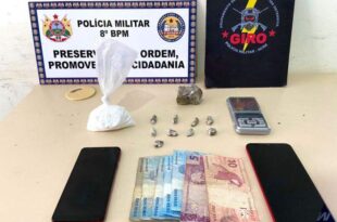 Flagrante: Polícia prende três suspeitos por tráfico de drogas no Acre