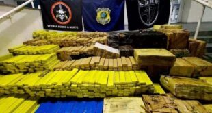 Operação da polícia apreende cerca de 1,5 tonelada de drogas no Rio