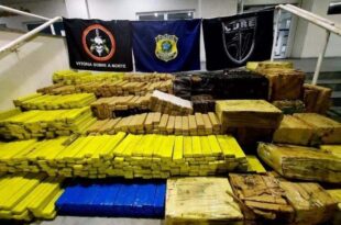 Operação da polícia apreende cerca de 1,5 tonelada de drogas no Rio