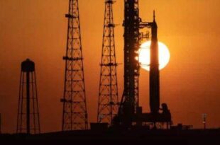 Nasa lança nesta segunda foguete projetado para levar humanos à Lua