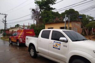 Após temporal, Corpo de Bombeiros inicia contenção de danos em Rio Branco; veja nota