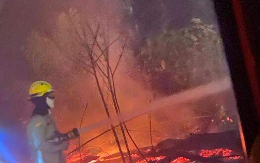 Mais focos de incêndios são registrados em Sena; Bombeiros são acionados