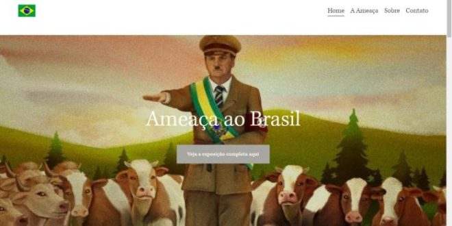 Domínio de site de Bolsonaro é adquirido por outra pessoa e se enche de material contra o presidente