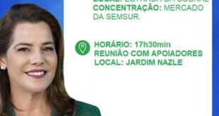 Mara Rocha volta a Estrada da Sobral atendendo a pedidos dos comerciantes