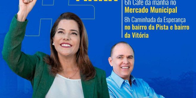 Confira a agenda de Mara Rocha, candidata ao governo do Acre nesta sexta 26