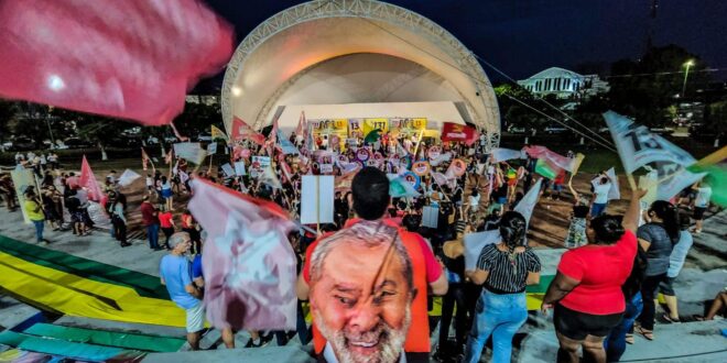 Edvaldo Magalhães destaca força da juventude para mudar o Acre e o Brasil com Jorge, Marcus, Nazaré e Lula