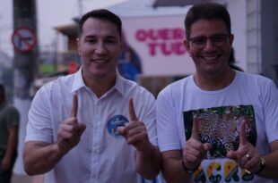 Gladson e Ney vão à Estação Experimental, recebem apoio popular e falam de conquistas e propostas